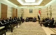 دیدار ظریف و نخست وزیر سوریه