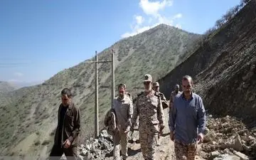  بازدید استاندار کرمانشاه از نوار مرزی اورامانات