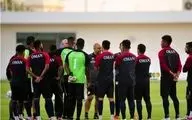 آماده‌سازی تیم ملی فوتبال عمان برای رویارویی با ایران در شب بازگشت محسن جوهر + تصاویر