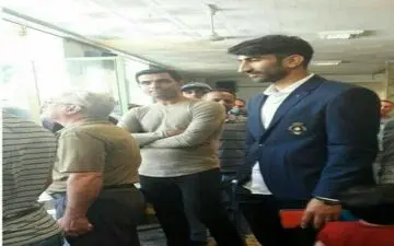 حضور علیرضا بیرانوند در انتخابات / عکس