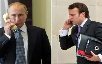 هشدار پوتین به رئیس جمهور فرانسه / هر گونه اقدام خطرناک در سوریه عواقب خواهد داشت