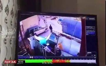 فیلم دوربین مدار بسته از دزدیده شدن دختر ۱۸ ساله در تبریز