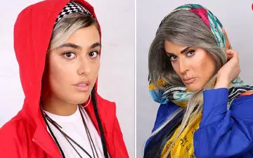 استایل جدید ریحانه پارسا و بهناز جعفری با آرایشی غلیظ+ عکس 