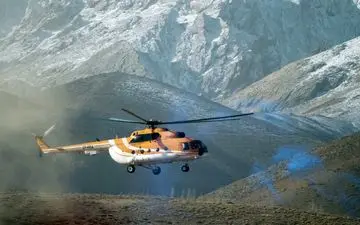 7 بالگرد کار انتقال اجساد هواپیمای تهران یاسوج را انجام می‌دهند