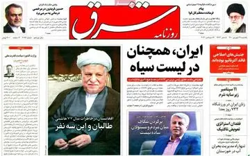 روزنامه های یکشنبه 21 شهریور