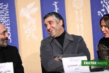 نشست خبری فیلم "دو زیست" با حضور پرسپولیسی معروف
