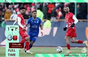 خلاصه بازی پرسپولیس 2 - استقلال 1 + ویدئو