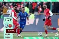 خلاصه بازی پرسپولیس 2 - استقلال 1 + ویدئو