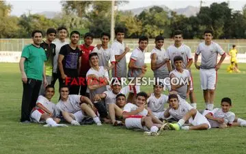 تصاویر دیدنی از دیدار نوجوانان پیکان و ایرانمهر 