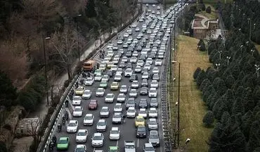  ترافیک در محور ایلام به مهران/باران در محورهای خوزستان و کردستان