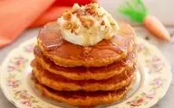 طرز تهیه پنکیک هویج خوشمزه!