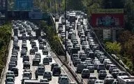 گزارش پلیس راهور از ترافیک پرحجم در نقاط مختلف پایتخت