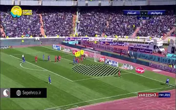 
آنالیز گرافیکی بازی پرسپولیس - استقلال