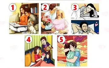 با انتخاب یکی از زوج‌ها  بهت میگم چه شخصیت عاشقانه‌ای داری!