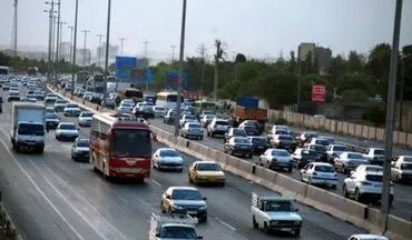 ترافیک محور تهران- مشهد در محدوده سمنان پرحجم و سنگین است