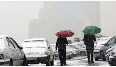 بارش برف در تهران از روز سه‌شنبه 
