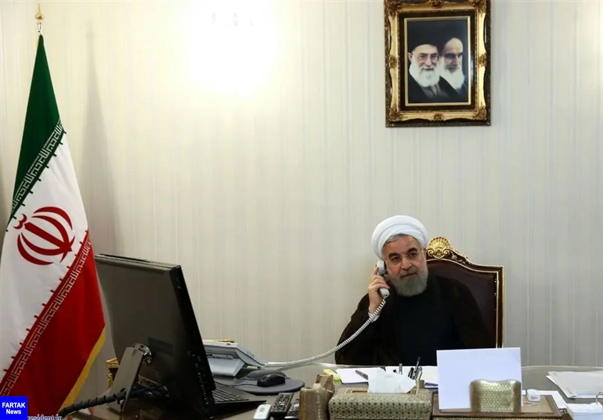 تماس تلفنی روحانی با زنگنه/ تأکید رئیس جمهور بر تکمیل پروژه ها با توان داخلی
