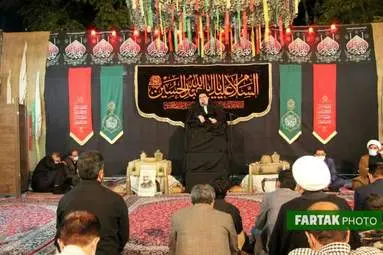 مراسم درگذشت والده مکرمه حجت‌الاسلام  رئیس سازمان گسترش اقتصاد مقاومتی 