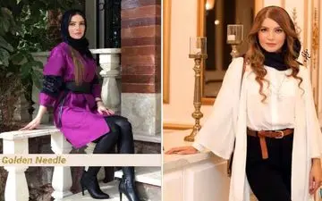 تصویری از پدر بلند قامت متین ستوده که سوژه کاربران شد