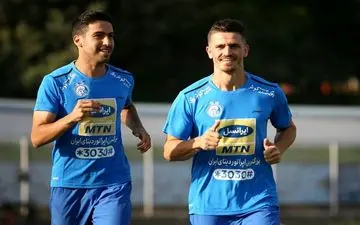  بازگشت غفوری به تمرین استقلال و اضافه شدن یک مصدوم دیگر! 