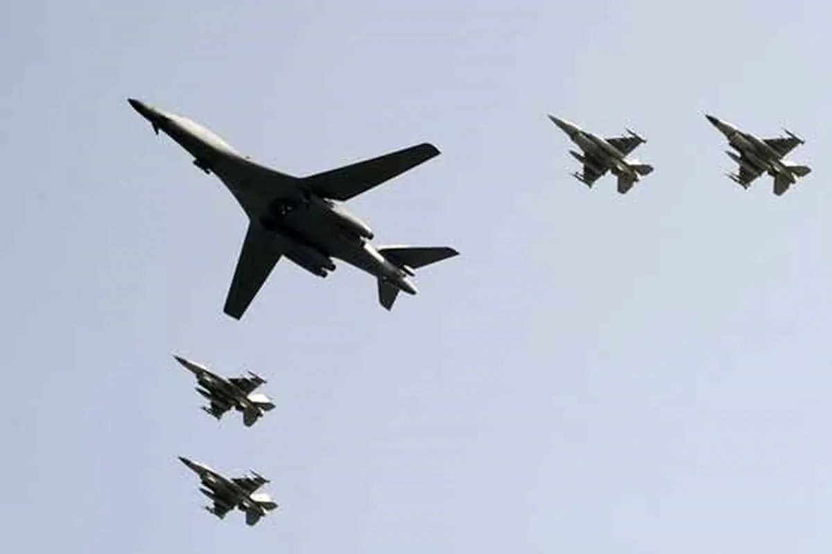 رزمایش آمریکا و کره جنوبی با 230 جنگنده