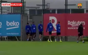 بازگشت ستارگان ملی پوش بارسا به تمرینات