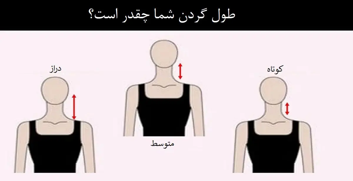 طول گردنتان ویژگی های شخصیت تان را لو می دهد!