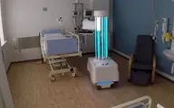 فیلم/ ضدعفونی اتاق های بیمارستان با این ربات جالب