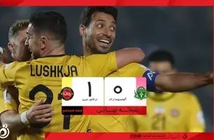 خلاصه بازی آلومینیوم اراک 0 - تراکتور 1 + ویدئو