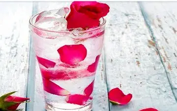 چند درمان خانگی با گلاب