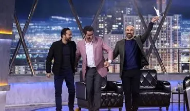 رقص زیبای شهاب حسینی، محسن تنابنده و احمد مهرانفر + ویدئو
