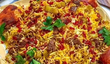 طرز تهیه پلو شاه عباسی خوشمزه و مخصوص: روش رستورانی با طعمی اصیل