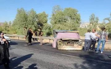 مرگ مادر و کودک تفتی در حادثه آتش سوزی