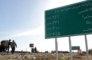 بازگشت زائران از عراق به ایران و ازدحام در مرز مهران + ویدئو