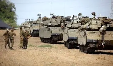 استقرار کم سابقه ادوات نظامی رژیم صهیونیستی در مرز غزه