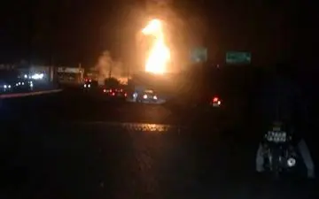  انفجار کپسول گاز در یک خودرو حادثه آفرید!