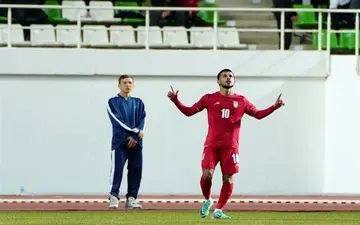 قایدی، بهترین بازیکن زمین در مصاف ایران و ترکمنستان