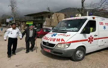 ریزش یک ساختمان به دلیل انفجار مغازه