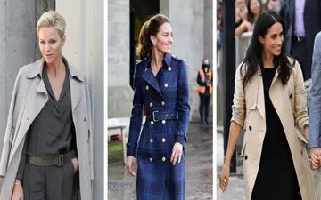 اگر می‌خواهید استایلی اصیل و سلطنتی داشته باشید، این مدل ترنچ کت‌ها را بپوشید
