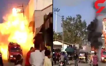 چیزی شبیه به معجزه / این انفجار مهیب در هتل تلفات جانی نداشت! +فیلم 