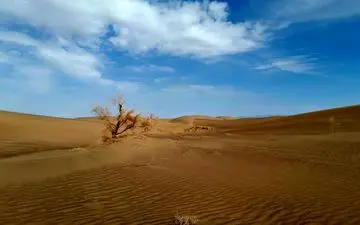 کویرگردی در کویر حلوان را از دست ندهید
