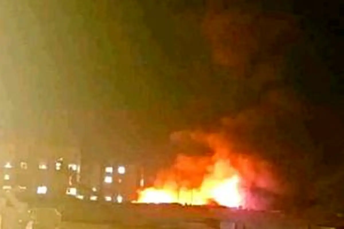 آتش سوزی در جمعه بازار یاسوج مهار شد