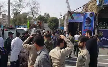حمله تروریستی در اهواز + فیلم