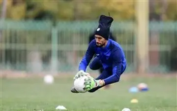 دندان درد مانع حضور حسینی در تمرین امروز استقلال شد