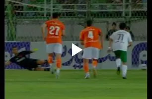 گل دوم ذوب آهن به مس رفسنجان + ویدئو