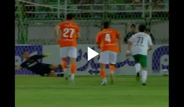 گل دوم ذوب آهن به مس رفسنجان + ویدئو