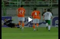 گل دوم ذوب آهن به مس رفسنجان + ویدئو