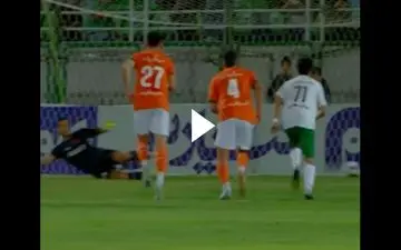 گل دوم ذوب آهن به مس رفسنجان + ویدئو