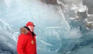 غارنوردی رئیس‌جمهور در قطب شمال