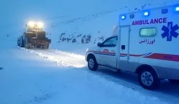  نجات 6 مادر باردار از برف و کولاک در ارسباران